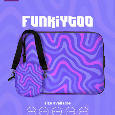 Funkytoo laptop sleeve