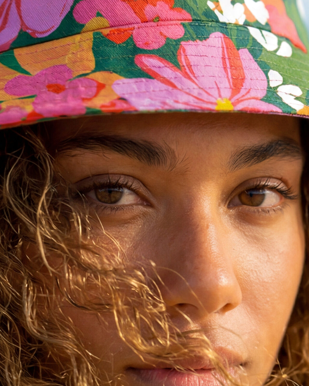 flowerd Bucket Hats