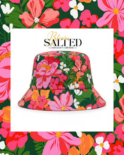flowerd Bucket Hats