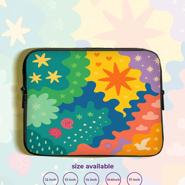 FunkyDot laptop sleeve